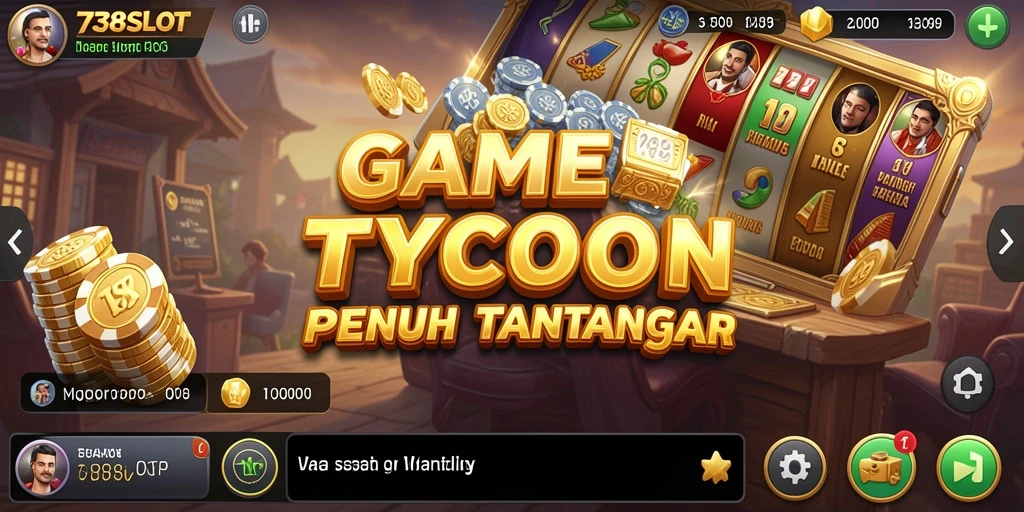 Gameplay seru 738SLOT dengan beragam mesin slot menarik.