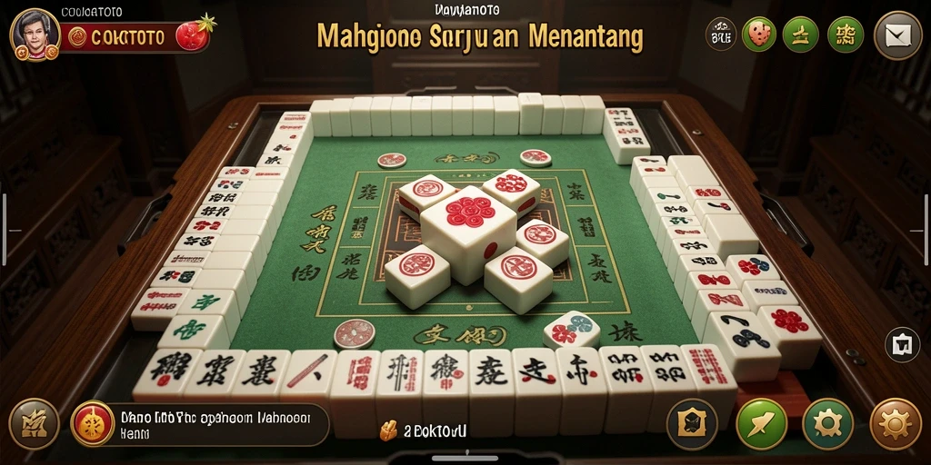 Tangkapan layar utama COLOKTOTO menampilkan gameplay Mahjong yang menarik.