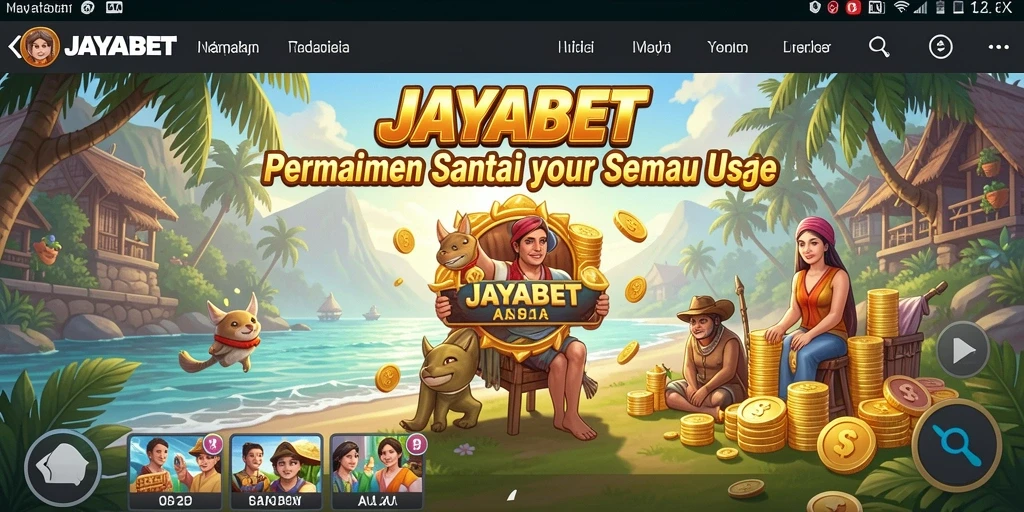 Tangkapan layar gameplay JAYABET yang menampilkan momen seru dan penuh warna.