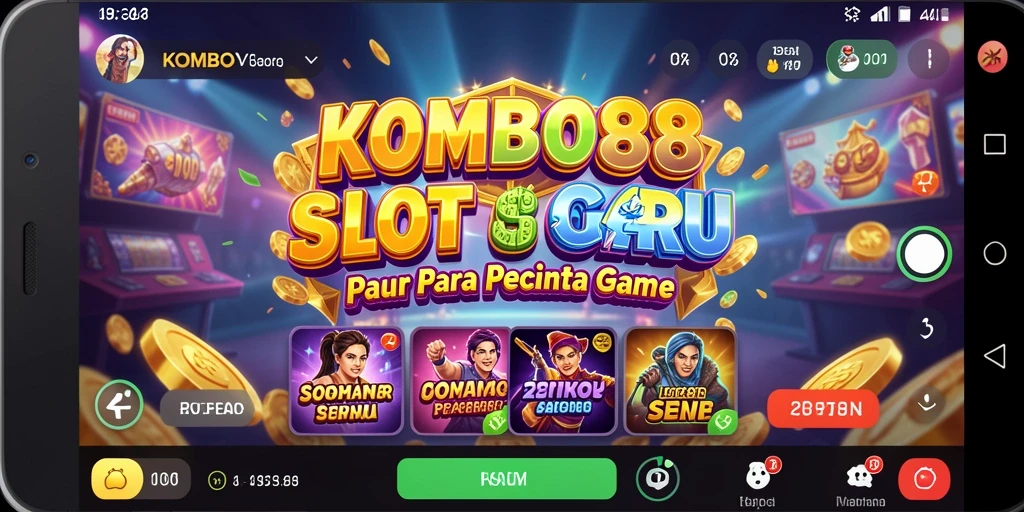 Screenshot gameplay menampilkan keseruan bermain Slot di KOMBO88.