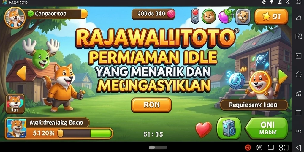 Tampilkan gameplay santai dalam RAJAWALITOTO yang seru.