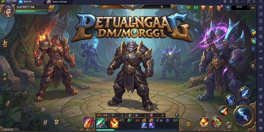 Tampilan gameplay SATSET138 yang mendebarkan di dunia MMORPG.